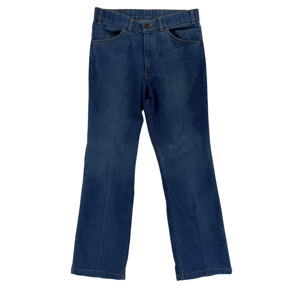 Vintage Levis Jeans Mens 32x28 With A Skosh More‎ Room Straight Orange Tab USA